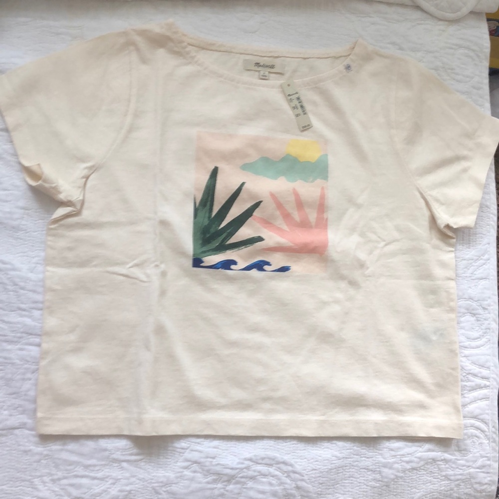 Madewell Plants Graphic Tee Boxy Fit